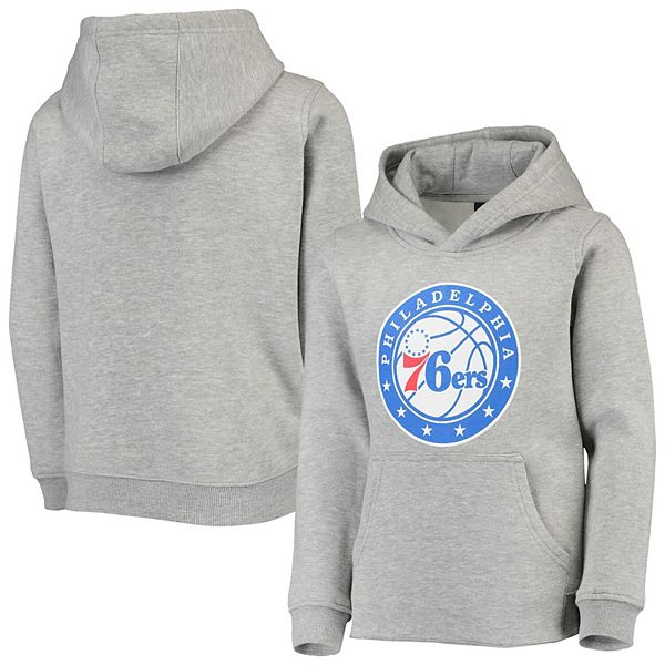 Philadelphia 76ers Youth Rim Shot Pullover Hoodie - Royal