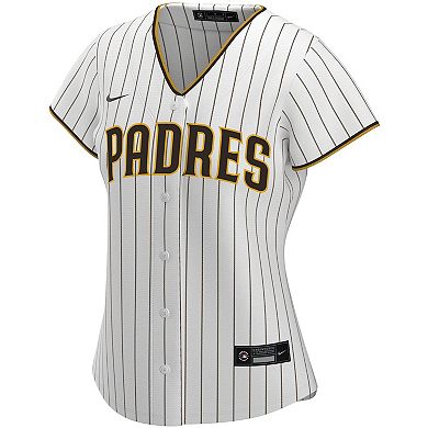 Women's Nike Manny Machado White/Brown San Diego Padres Home Replica Player Jersey