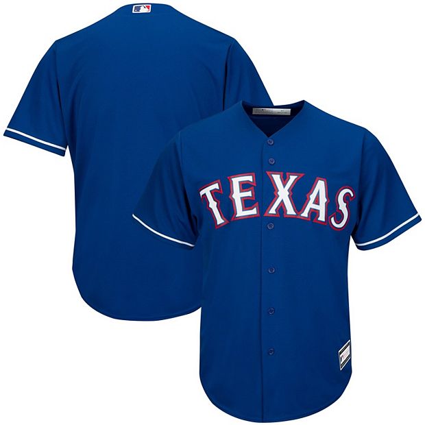 texas rangers button up jersey
