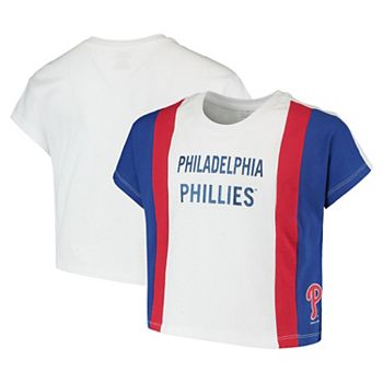 Philadelphia Phillies Babes Tee Shirt Youth Small (6-8) / White