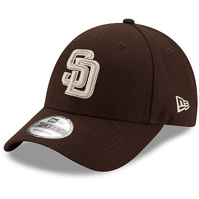 Men's New Era Brown San Diego Padres Alternate The League 9FORTY Adjustable Hat
