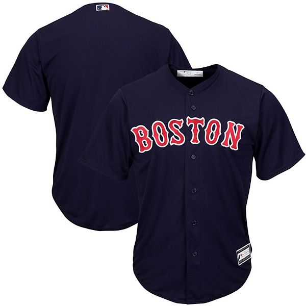 Men's Navy Boston Red Sox Big & Tall Replica Team Jersey