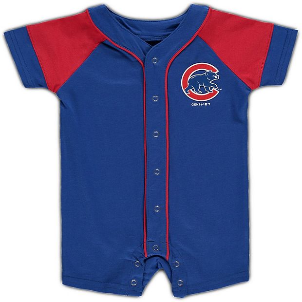 Newborn & Infant Royal Chicago Cubs Little Slugger Romper