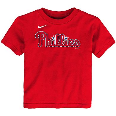 Toddler Nike Bryce Harper Red Philadelphia Phillies Player Name & Number T-Shirt