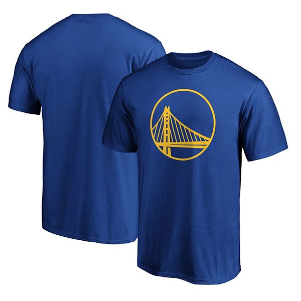 Men's Fanatics Branded Royal Golden State Warriors Primary Team Logo T ...