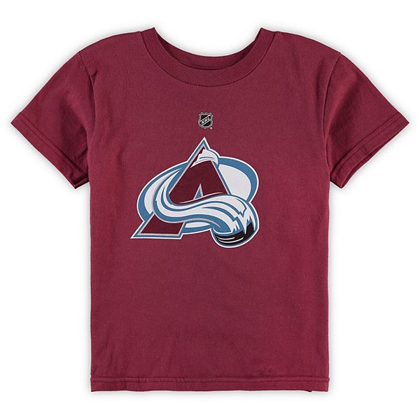 Youth Burgundy Colorado Avalanche Primary Logo Long Sleeve T-Shirt