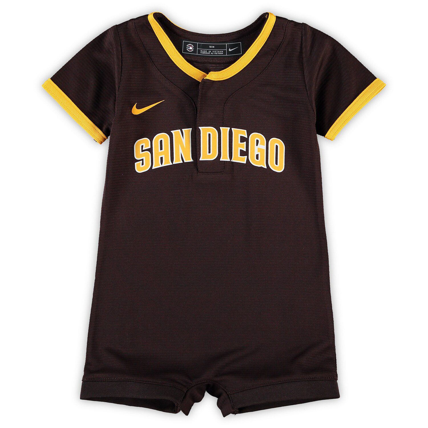 Infant Nike Brown San Diego Padres 