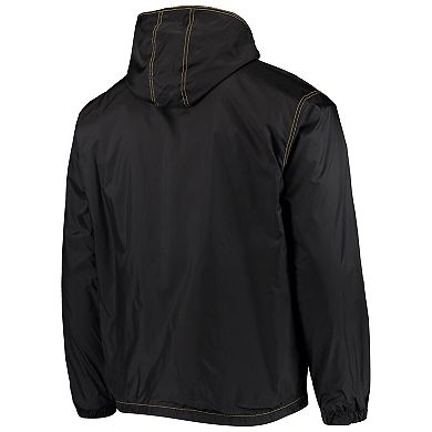 Men's Dunbrooke Black Pittsburgh Steelers Logo Legacy Stadium Full-Zip Jacket
