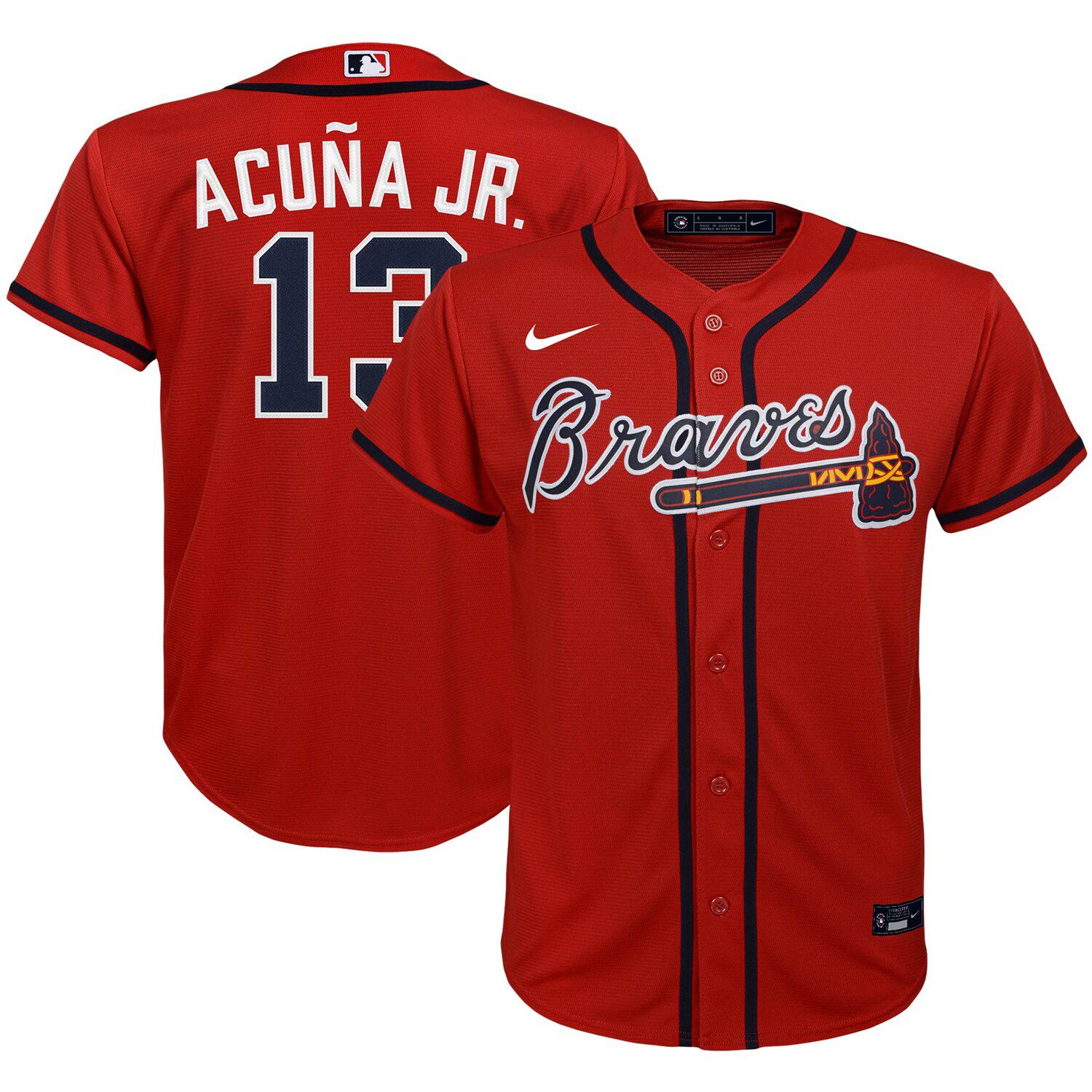 ronald acuna jr jersey youth