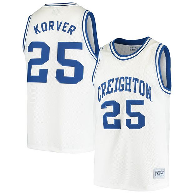 Men's Original Retro Brand Kyle Korver White Creighton Bluejays Alumni  Basketball Jersey