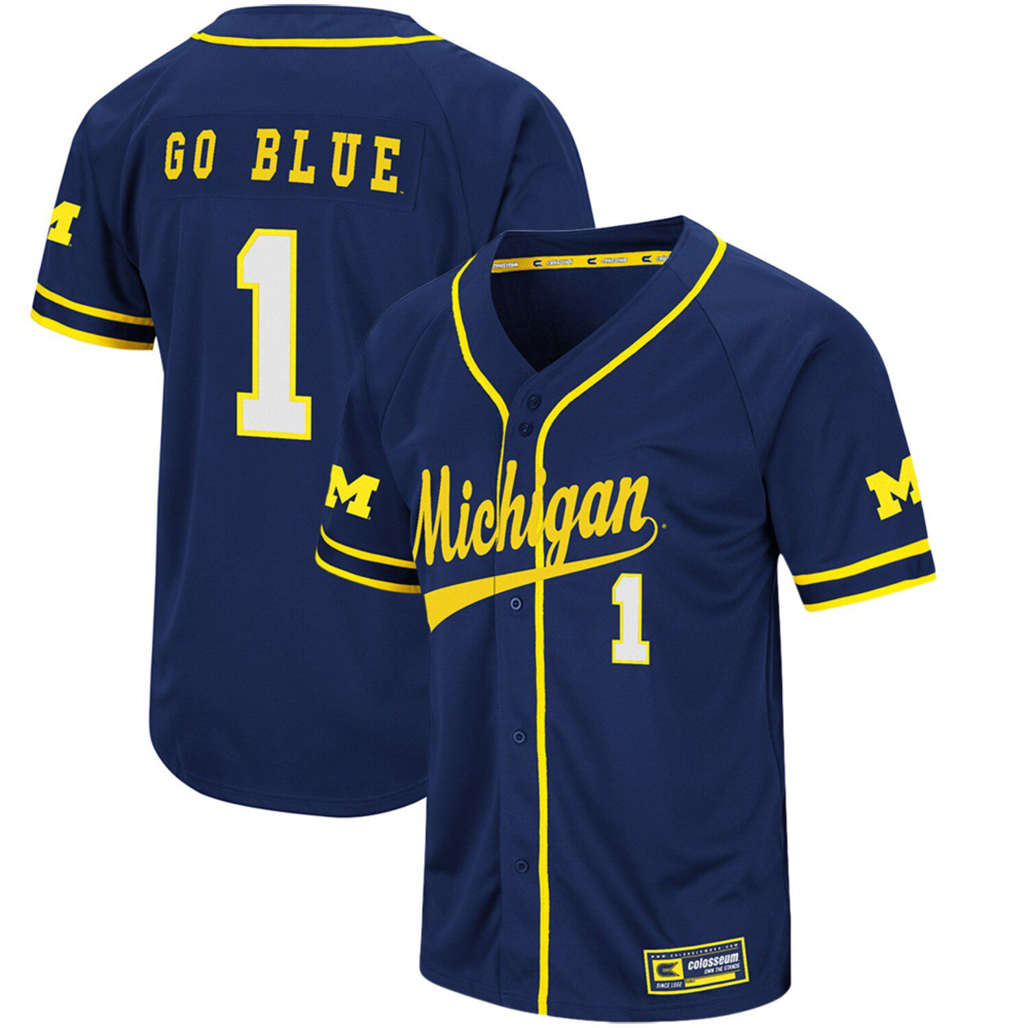 michigan baseball jersey