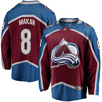 Men's Fanatics Branded Cale Makar Burgundy Colorado Avalanche Home Premier Breakaway Player Jersey
