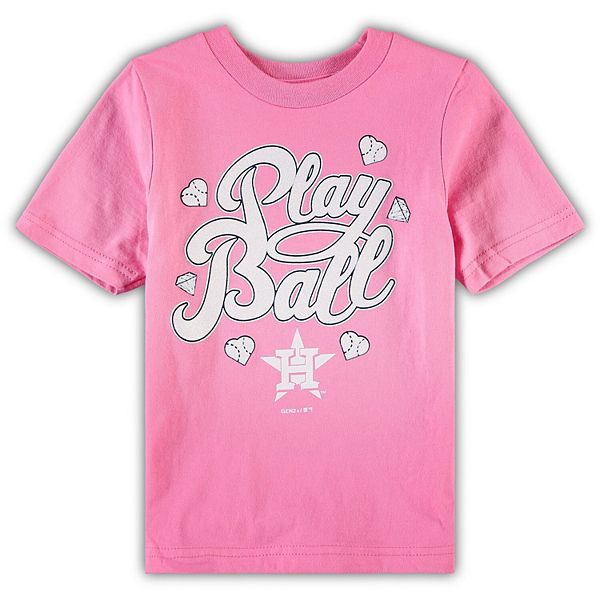 Cubs Baby Pink Glitter Jersey