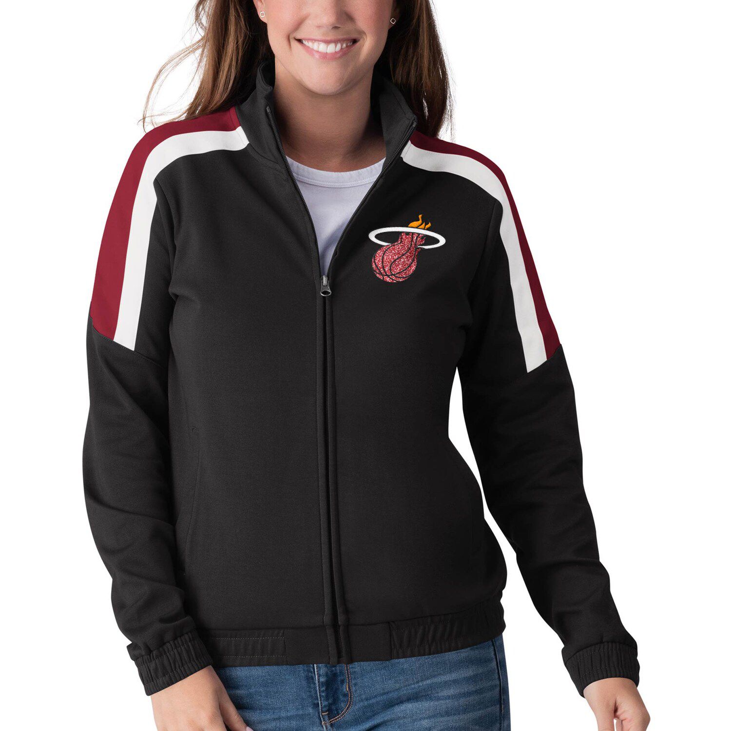 miami heat track jacket