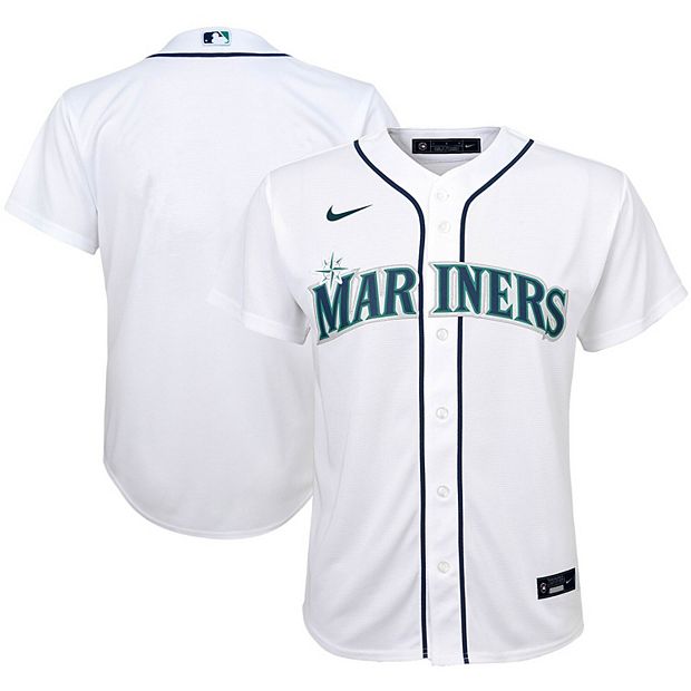 Youth Nike White Seattle Mariners Home Replica Team Jersey