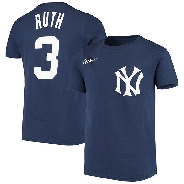 Youth Nike Babe Ruth Navy New York Yankees Cooperstown Collection