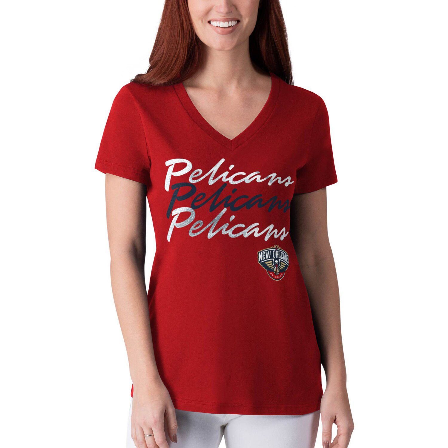 new orleans pelicans women's shirts