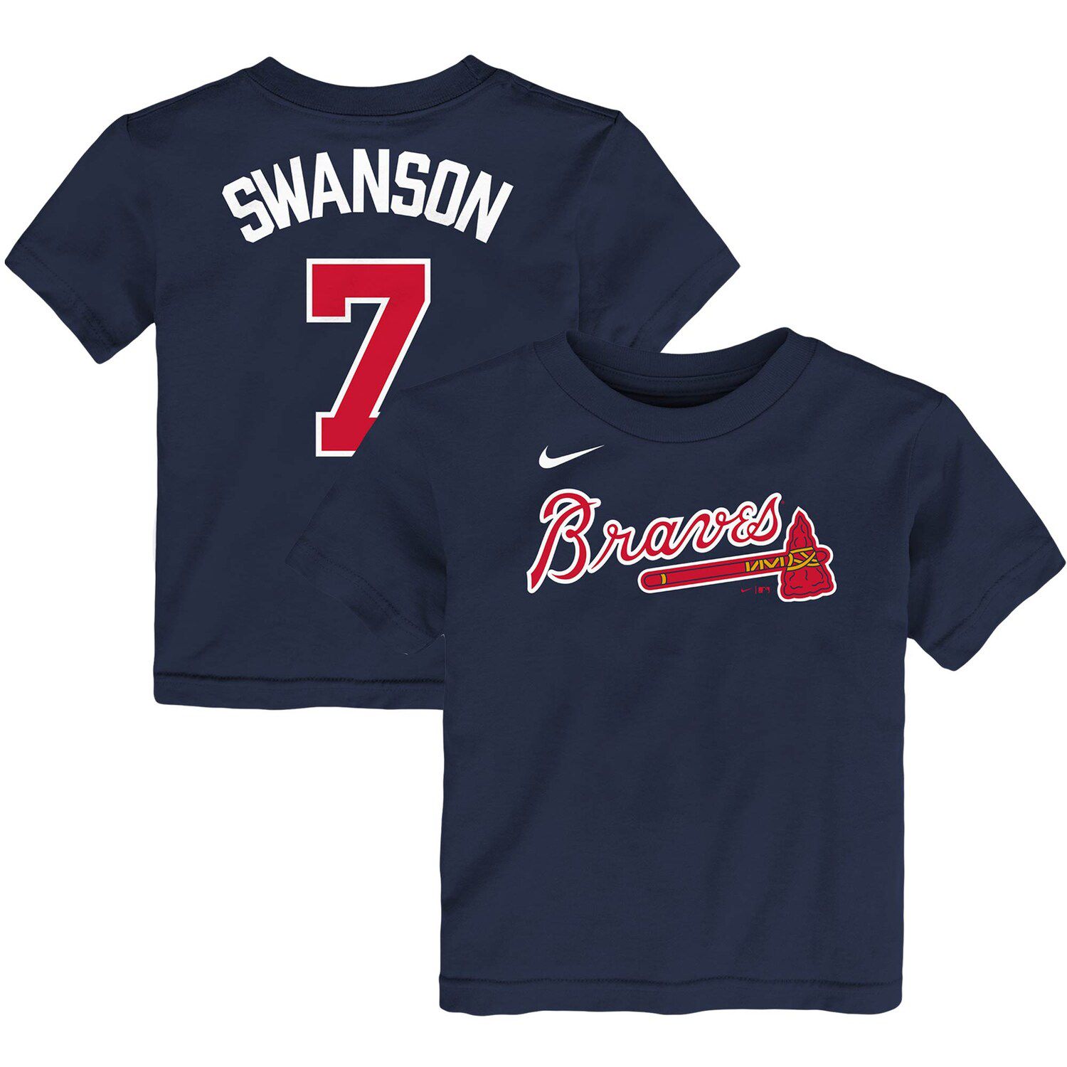 atlanta braves player t shirts