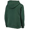 Youth Green Minnesota Wild Primary Logo Pullover Hoodie