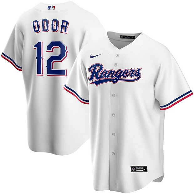 Men's Nike Rougned Odor White Texas Rangers Alternate Replica