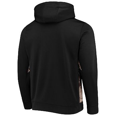 Men's Dunbrooke Black/Realtree Camo Kansas City Chiefs Logo Ranger Pullover Hoodie