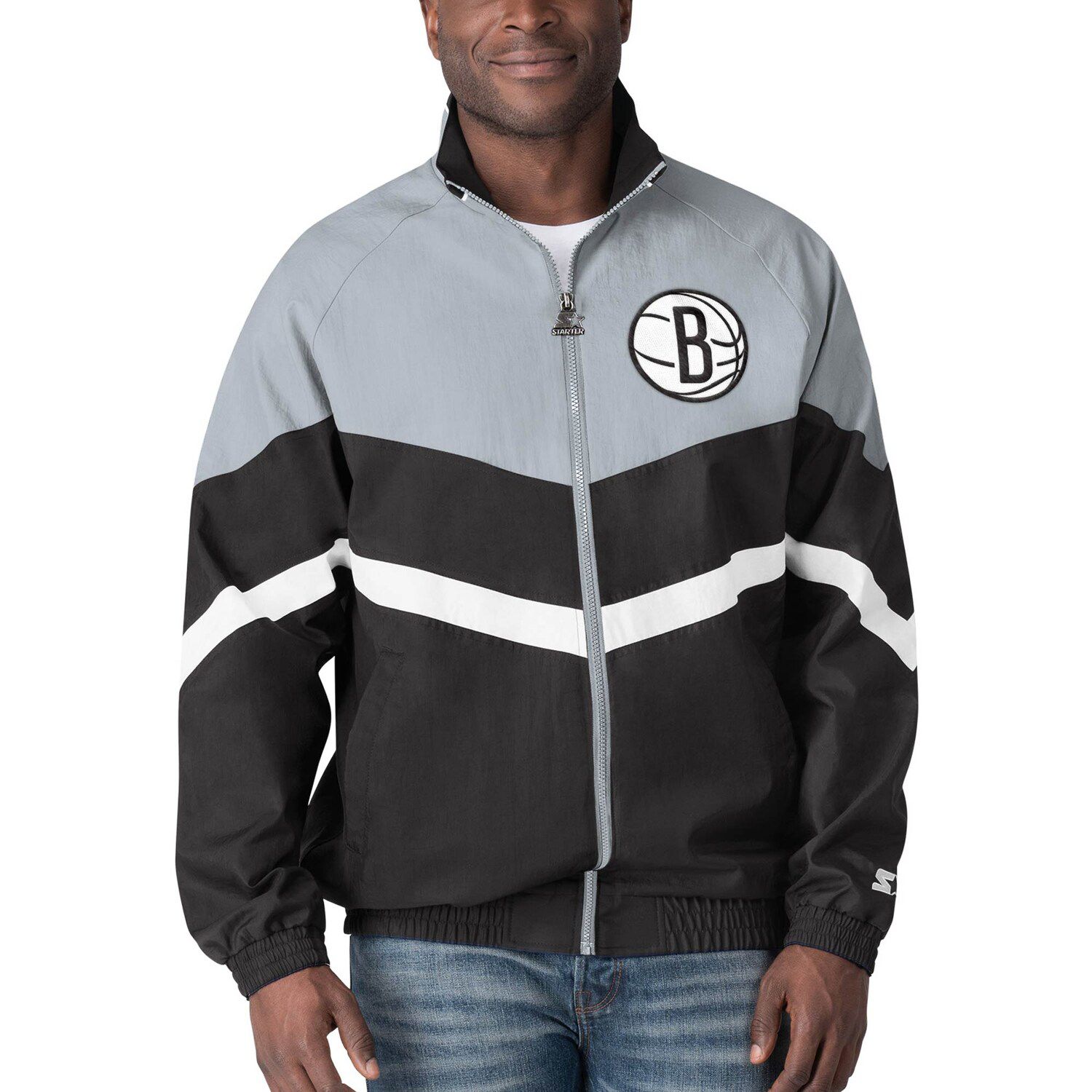 brooklyn nets starter jacket