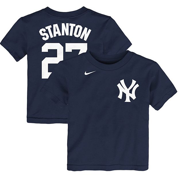 Toddler Nike Giancarlo Stanton Navy New York Yankees Player Name