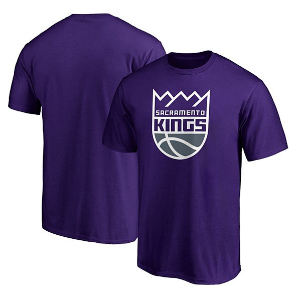 Men's Fanatics Branded Purple Sacramento Kings Primary Team Logo T