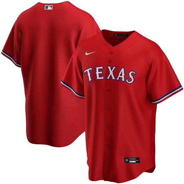 Texas Rangers Nike Official Replica Home Jersey - Youth