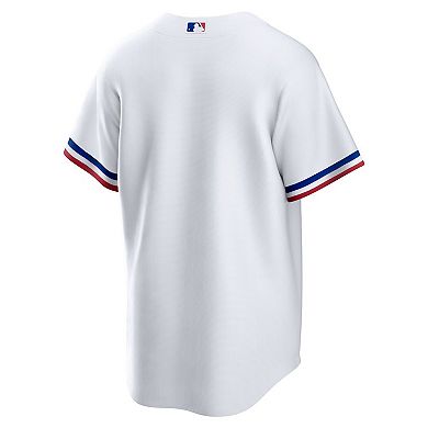 Men's Nike White Texas Rangers Home Replica Team Jersey