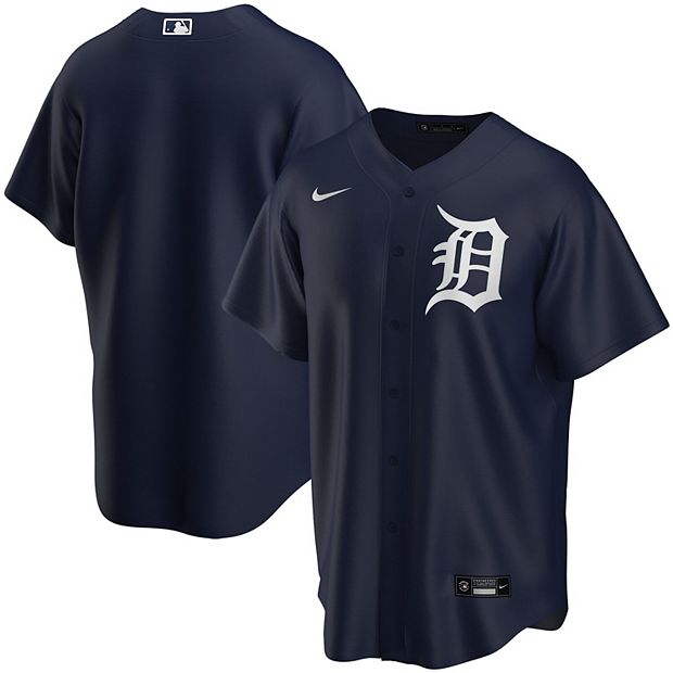 Men's Nike White Detroit Tigers Home Replica Team Jersey