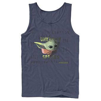 Men's Star Wars The Mandalorian The Child Unknown Species Tank Top