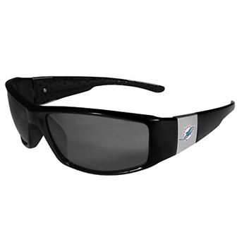 Men's Miami Dolphins Chrome Wrap Sunglasses