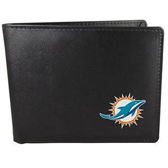 Men's Miami Dolphins Logo Bi-Fold Wallet