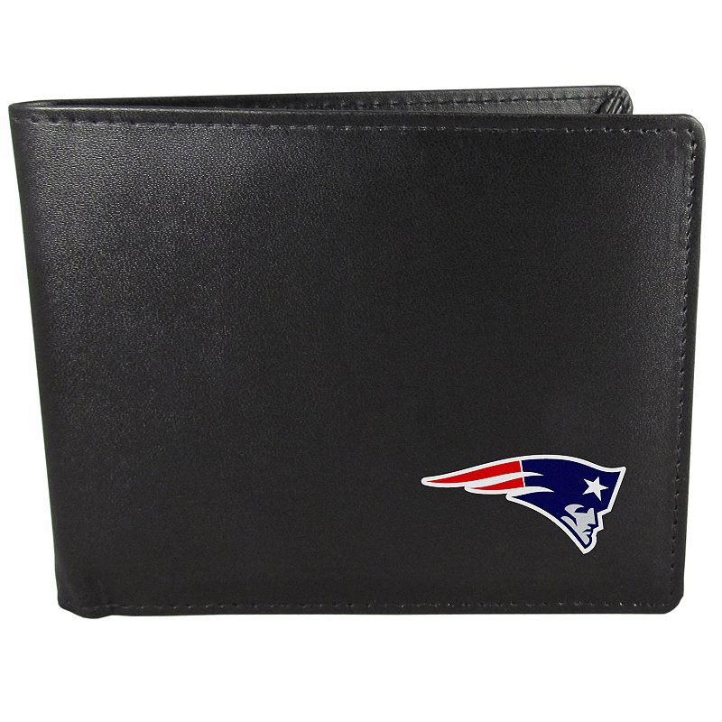 Men's New England Patriots Bi-Fold Wallet, Black