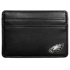 Siskiyou FBIM065KPV Unisex NFL Philadelphia Eagles Weekend Bi-Fold Wallet & Valet Key Chain Black