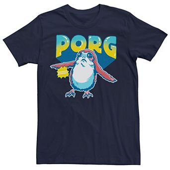 Men's Star Wars Porg Chewbacca Approved Comic Portrait Tee