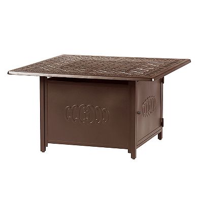 Outdoor Square Propane Fire Table