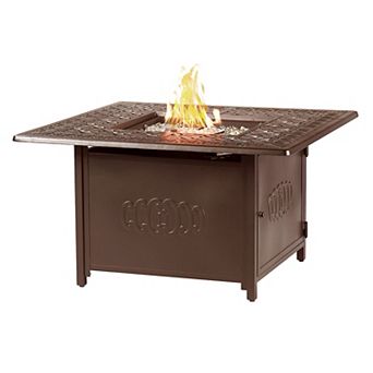 Outdoor Square Propane Fire Table