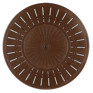 Outdoor Round Propane Fire Table