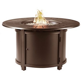 Outdoor Round Propane Fire Table
