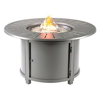 Outdoor Round Propane Fire Table