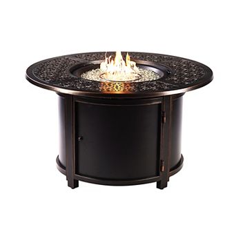 Outdoor Round Propane Fire Table