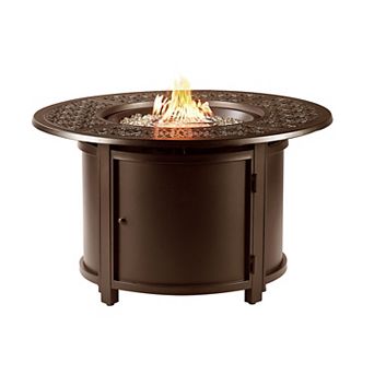 Outdoor Round Propane Fire Table