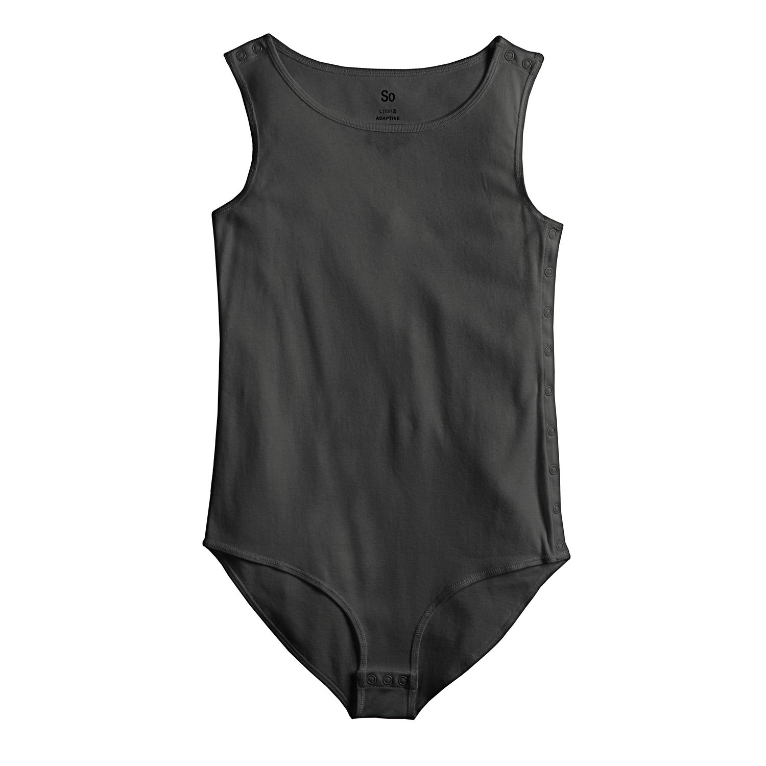 black sleeveless onesie