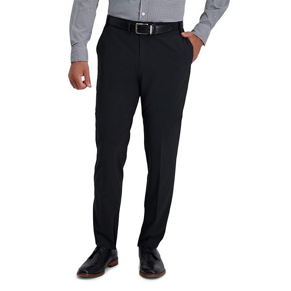 Haggar Mens Premium Comfort Stretch Slim Fit Dress Pant Pants