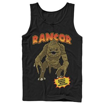 Men's Star Wars Rancor Always Hungry Never Satisfied Tank Top