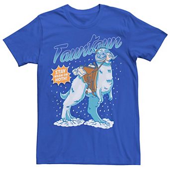 Men's Star Wars Tauntaun Stay Warm On Hoth Comic Portrait Tee