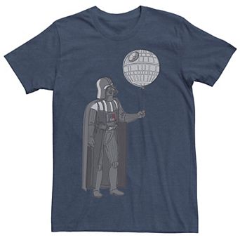 Men's Star Wars Darth Vader Death Star Balloon Tee
