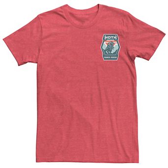 Men's Star Wars Hoth Search And Rescue Left Chest Logo Tee
